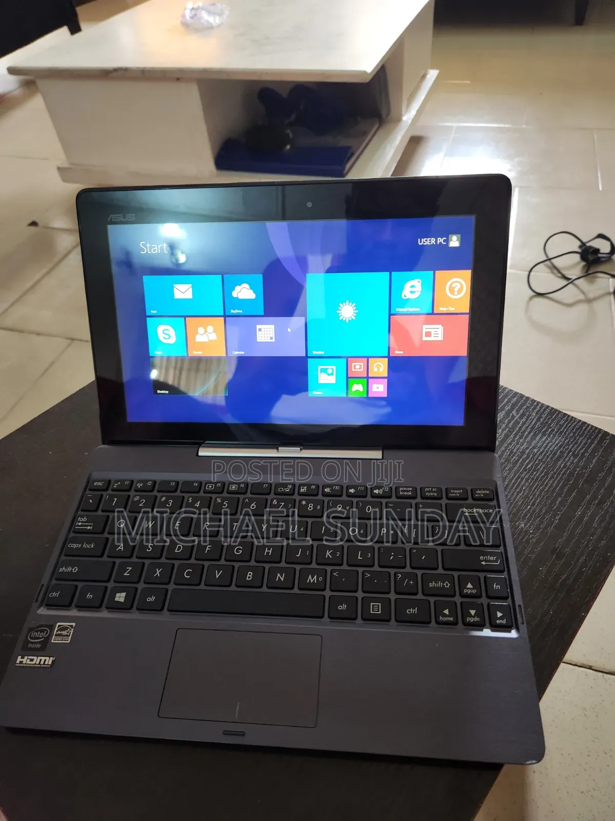 Laptop Asus T100 2GB Intel SSHD (Hybrid) 32GB
