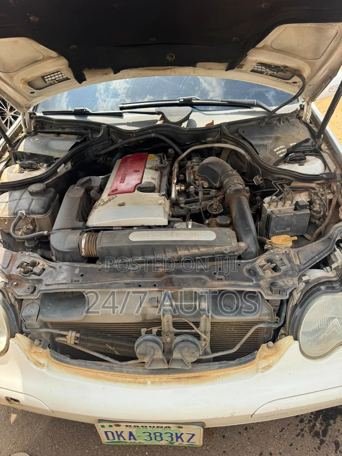 Mercedes-Benz C180 2004 White