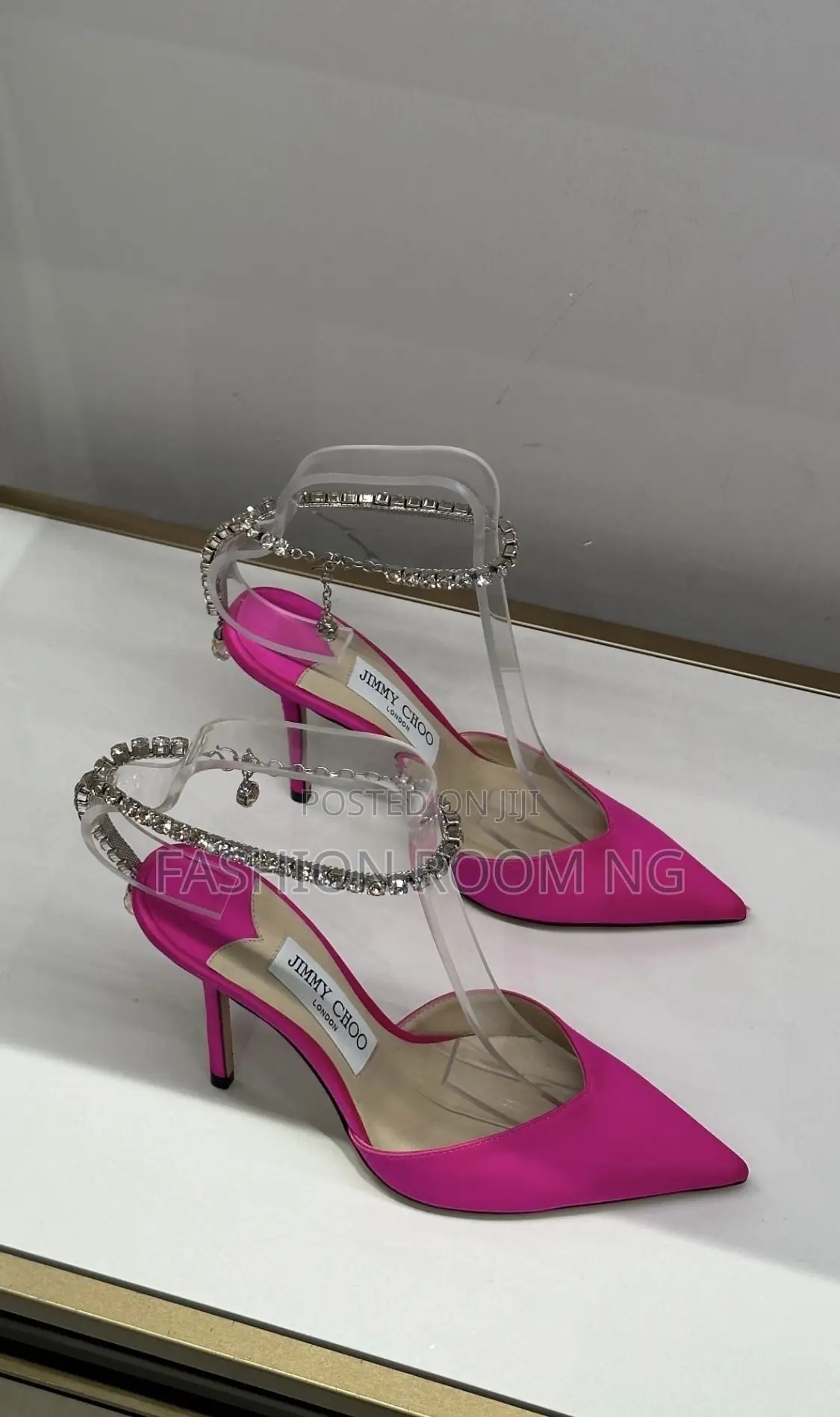 Pink Jimmy Choo Heels (Fully Boxed)