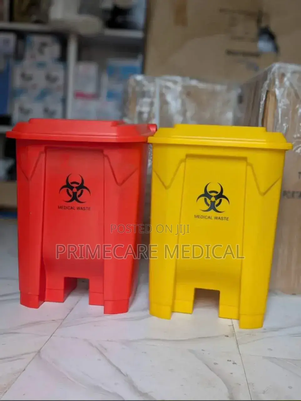 Biohazard Waste Bin