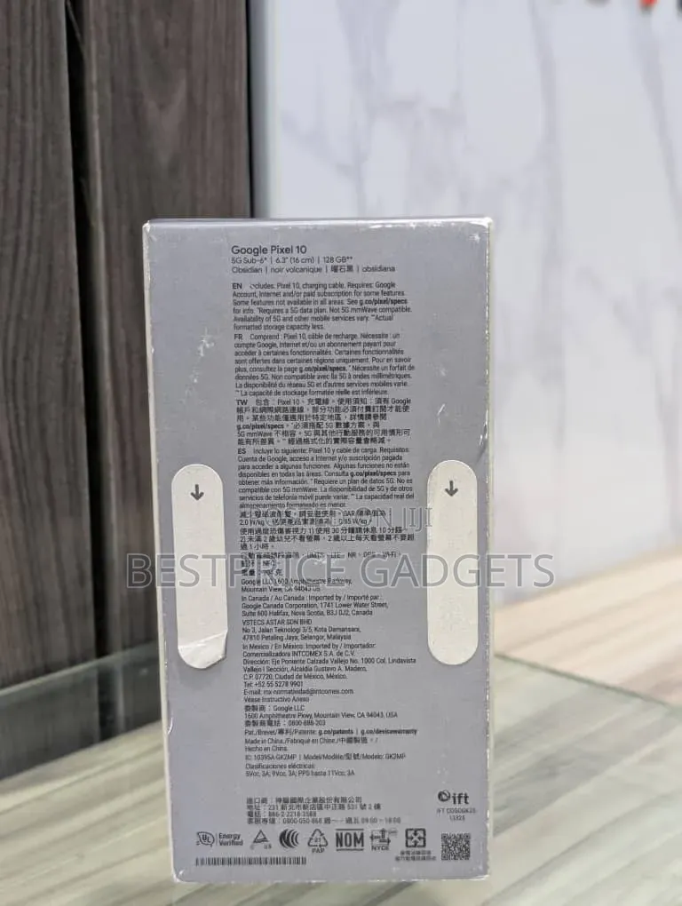 New Google Pixel 10 5G 128 GB Black