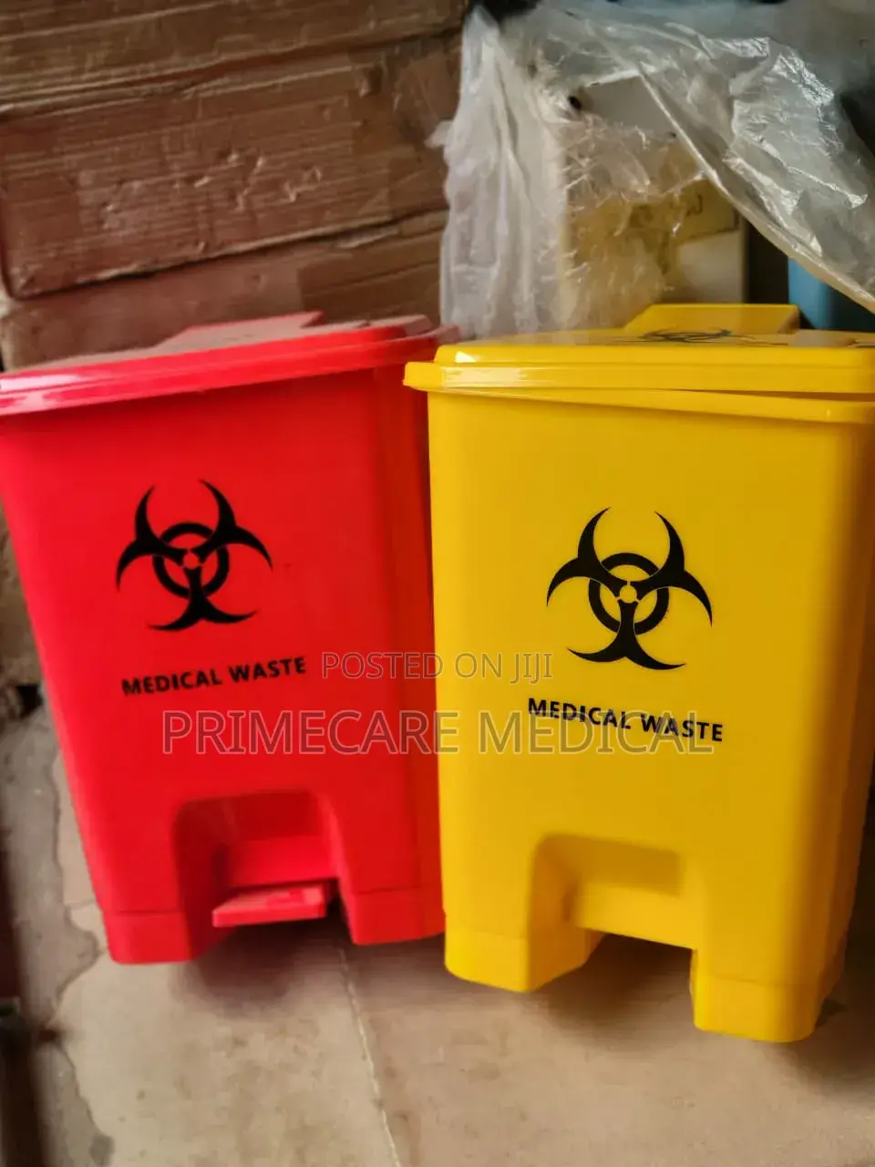 Biohazard Waste Bin