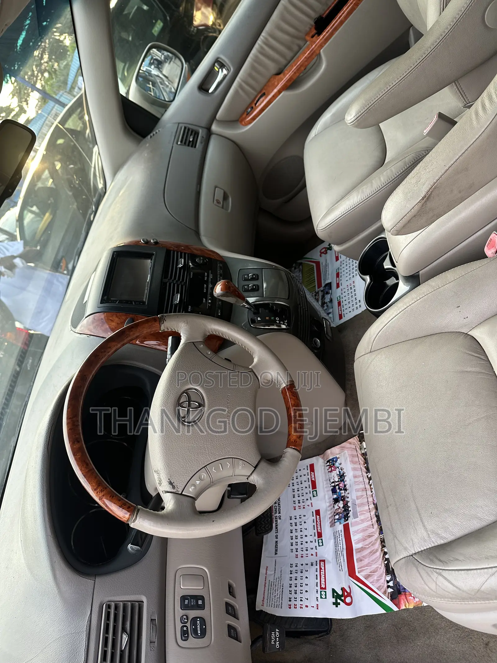 Toyota Sienna XLE Limited 4WD 2008 Gold