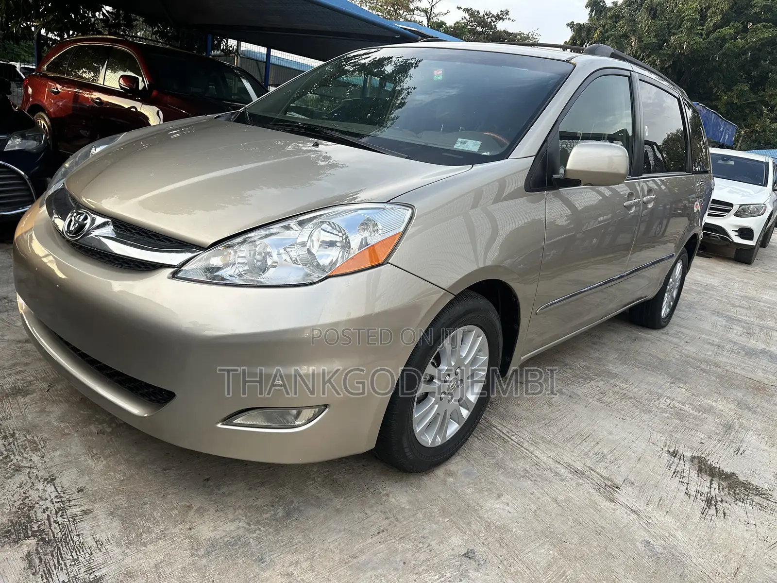 Toyota Sienna XLE Limited 4WD 2008 Gold