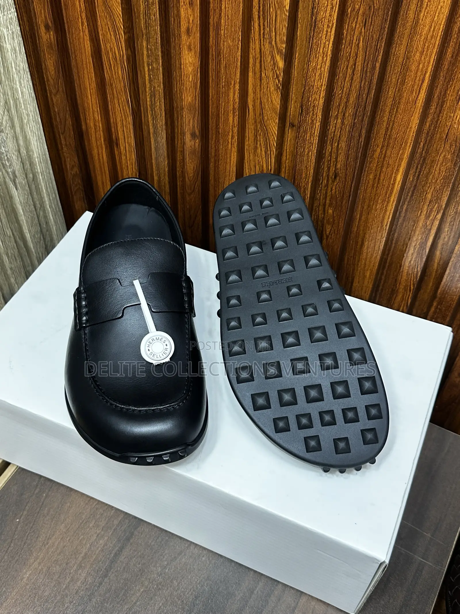 Hermès H Sellier Loafer and Suede