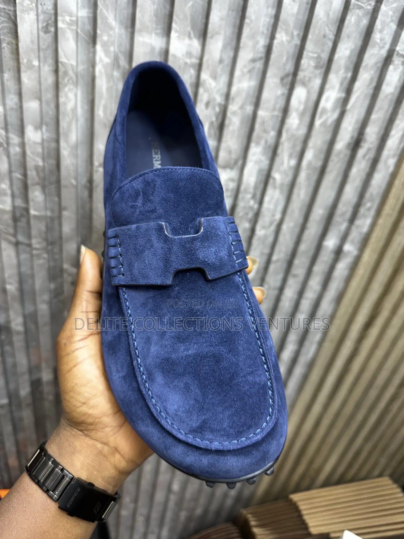 Hermès H Sellier Loafer and Suede