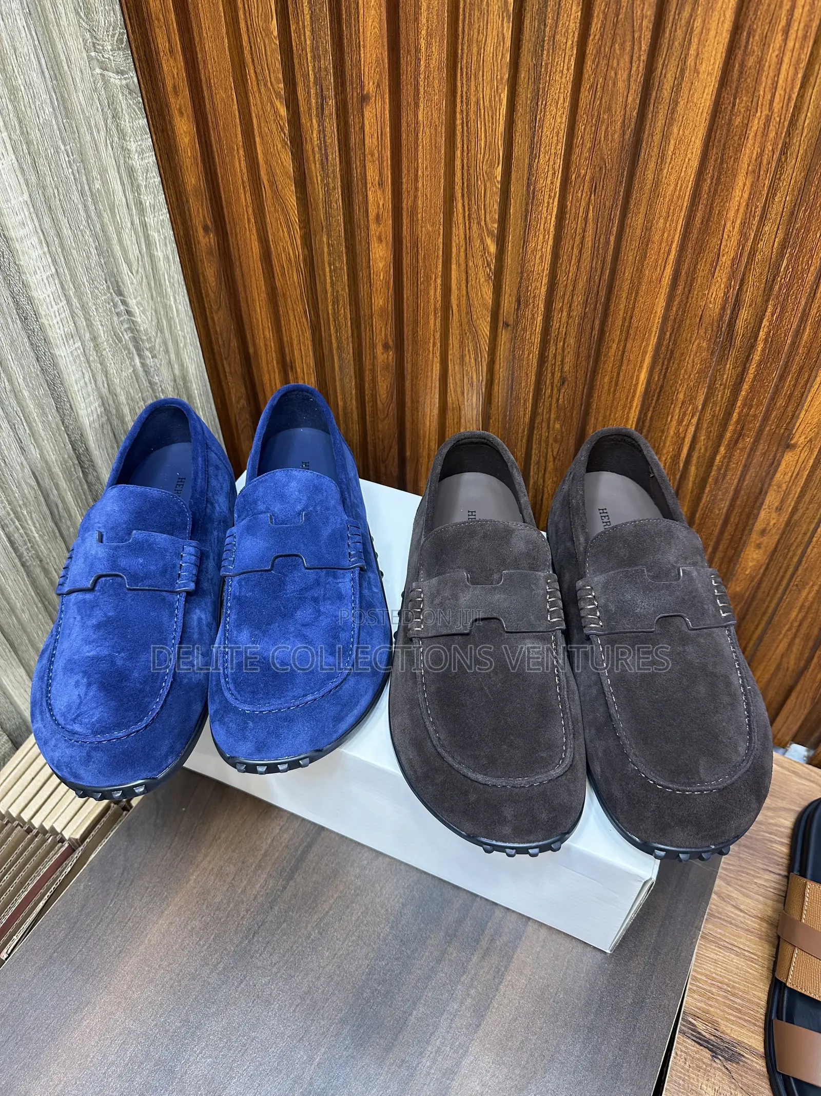 Hermès H Sellier Loafer and Suede