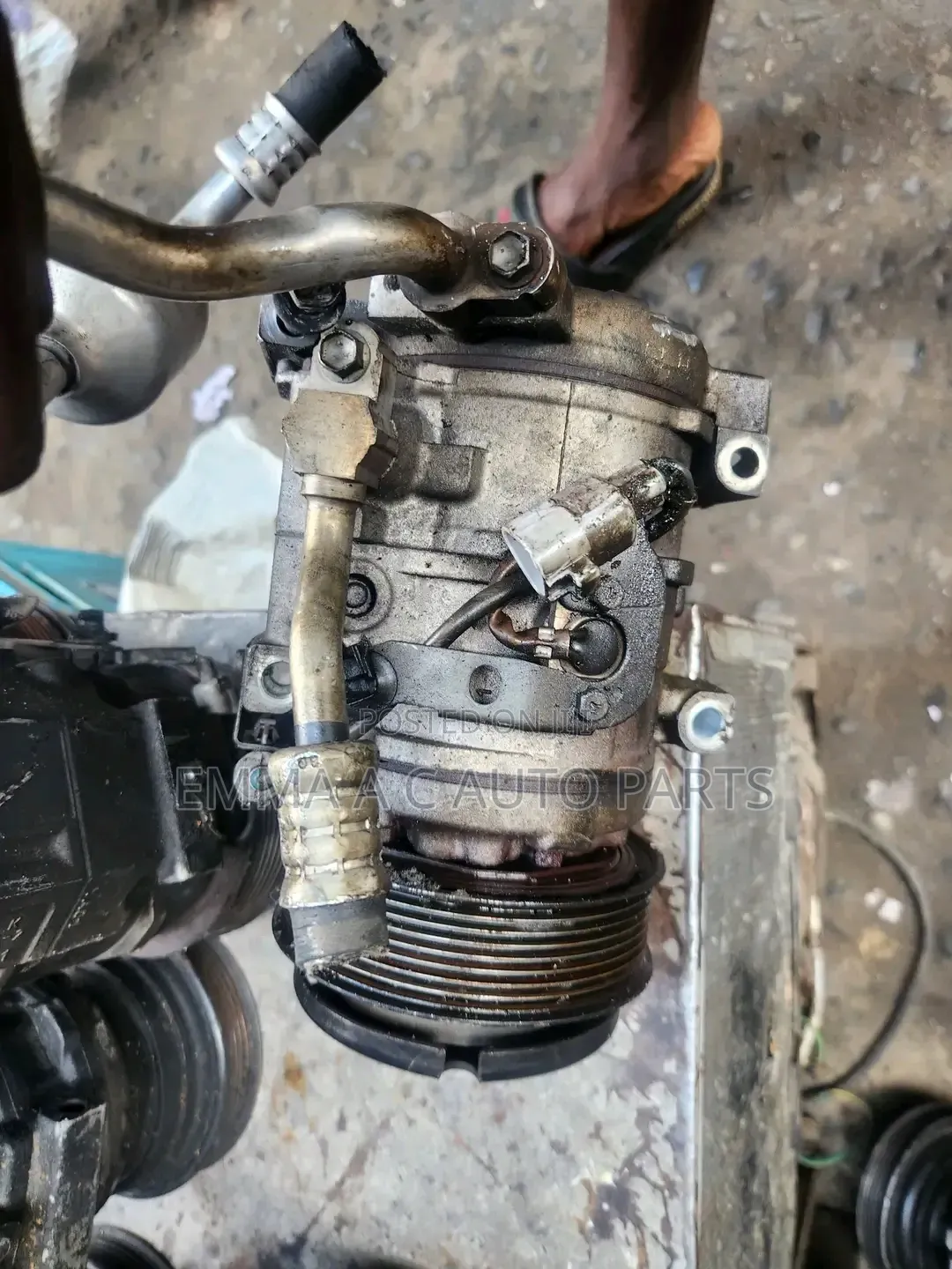 AC Compressor Toyota Prado 2015 to 2025 , Thunder 2015 to 2025 Model