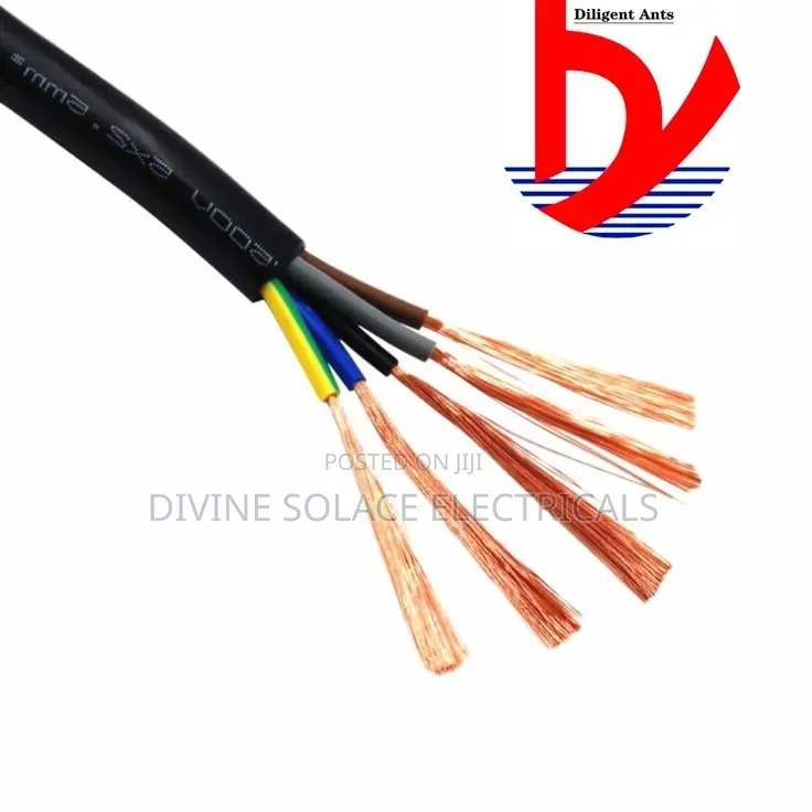 2.5mm 5core Flexible Cable