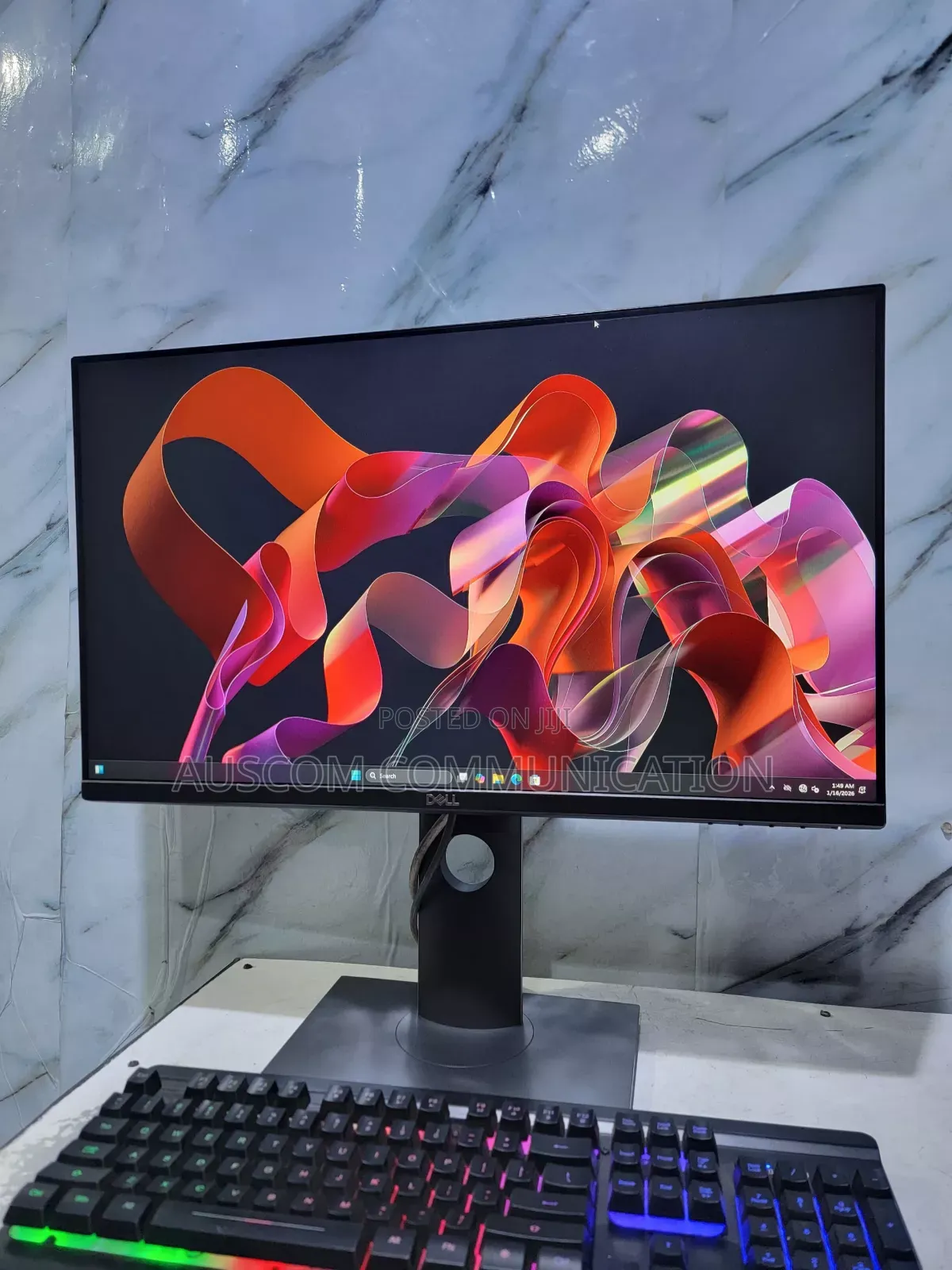 Dell 27 Frameless FHD 1920X1080 IPS 75Hz 16:9 Ratio
