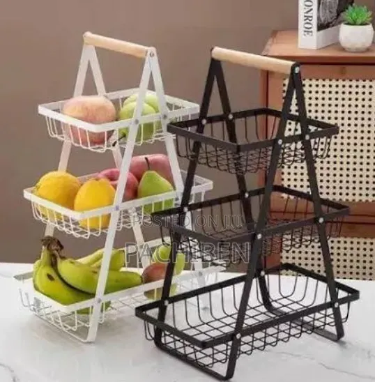 3 in 1 Fruit Rack Basket