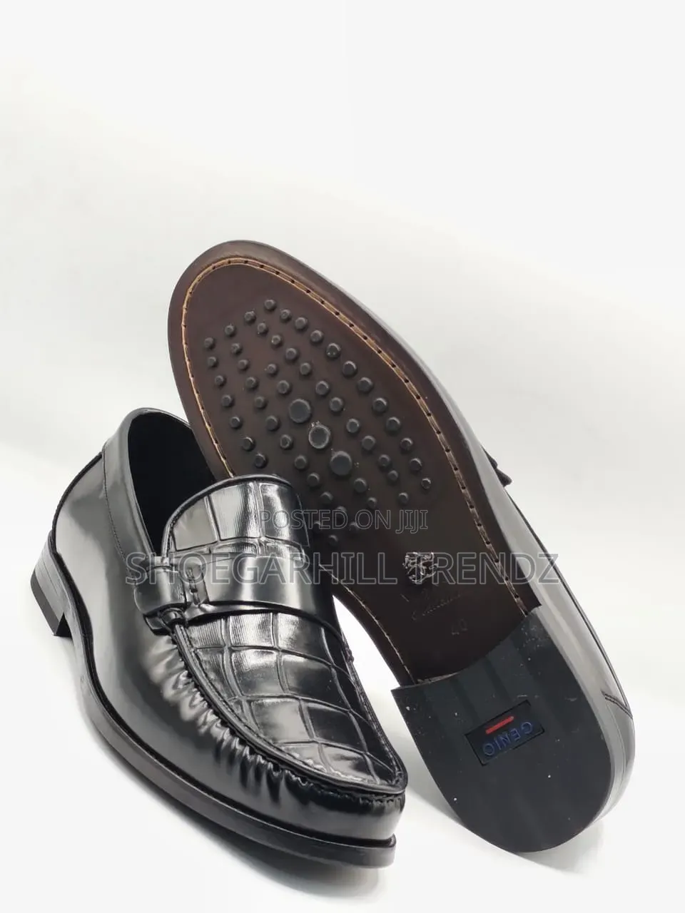 Genio Pebbled Loafers Collection in 3 Colours