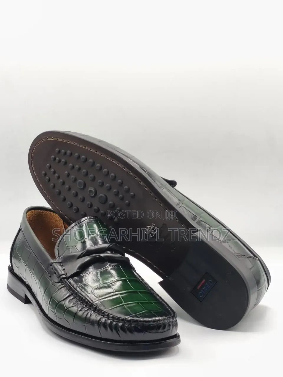 Genio Pebbled Loafers Collection in 3 Colours