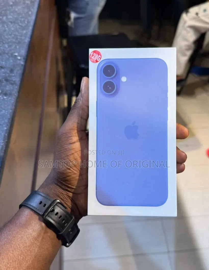 New Apple iPhone 16 Plus 256 GB Blue