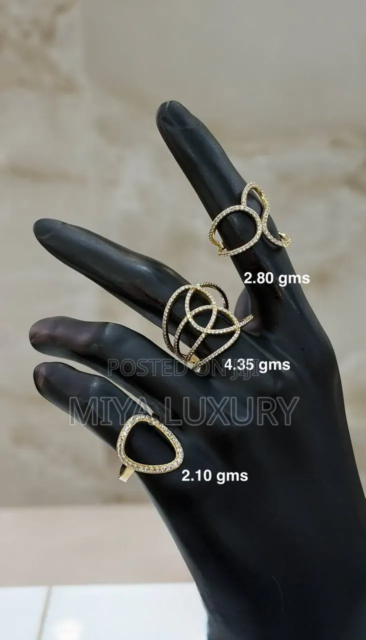 Pure 18karat Italian 750 Gold Ring