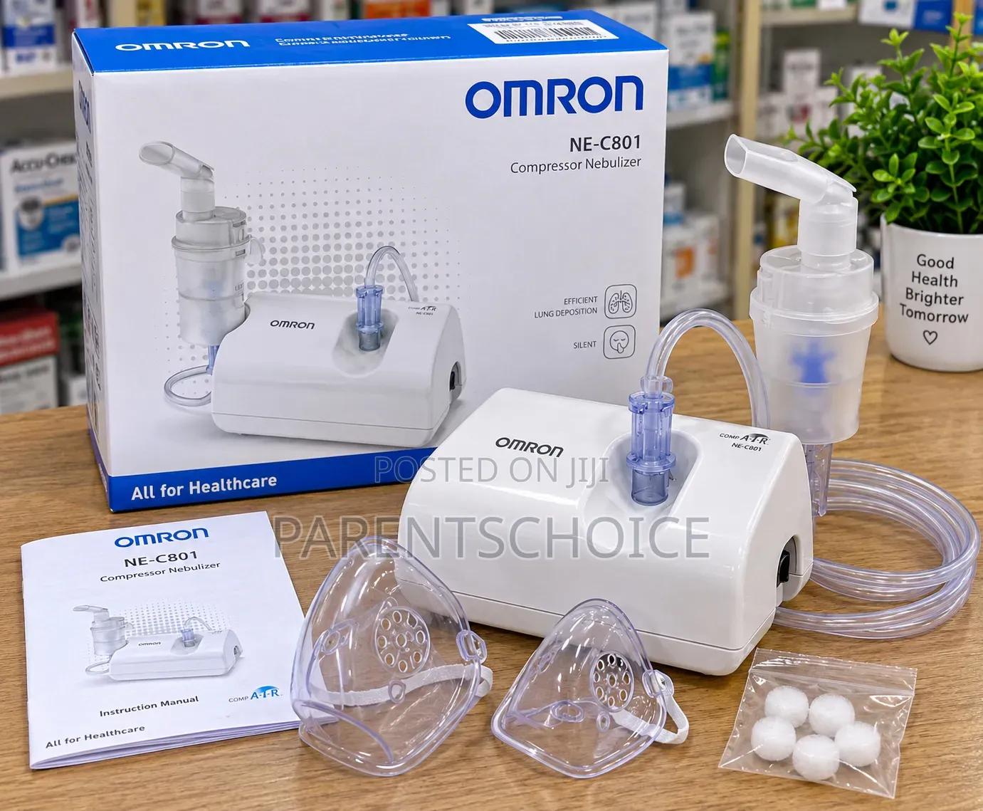 Omron Ne-C801 Compair Compressor Nebulizer