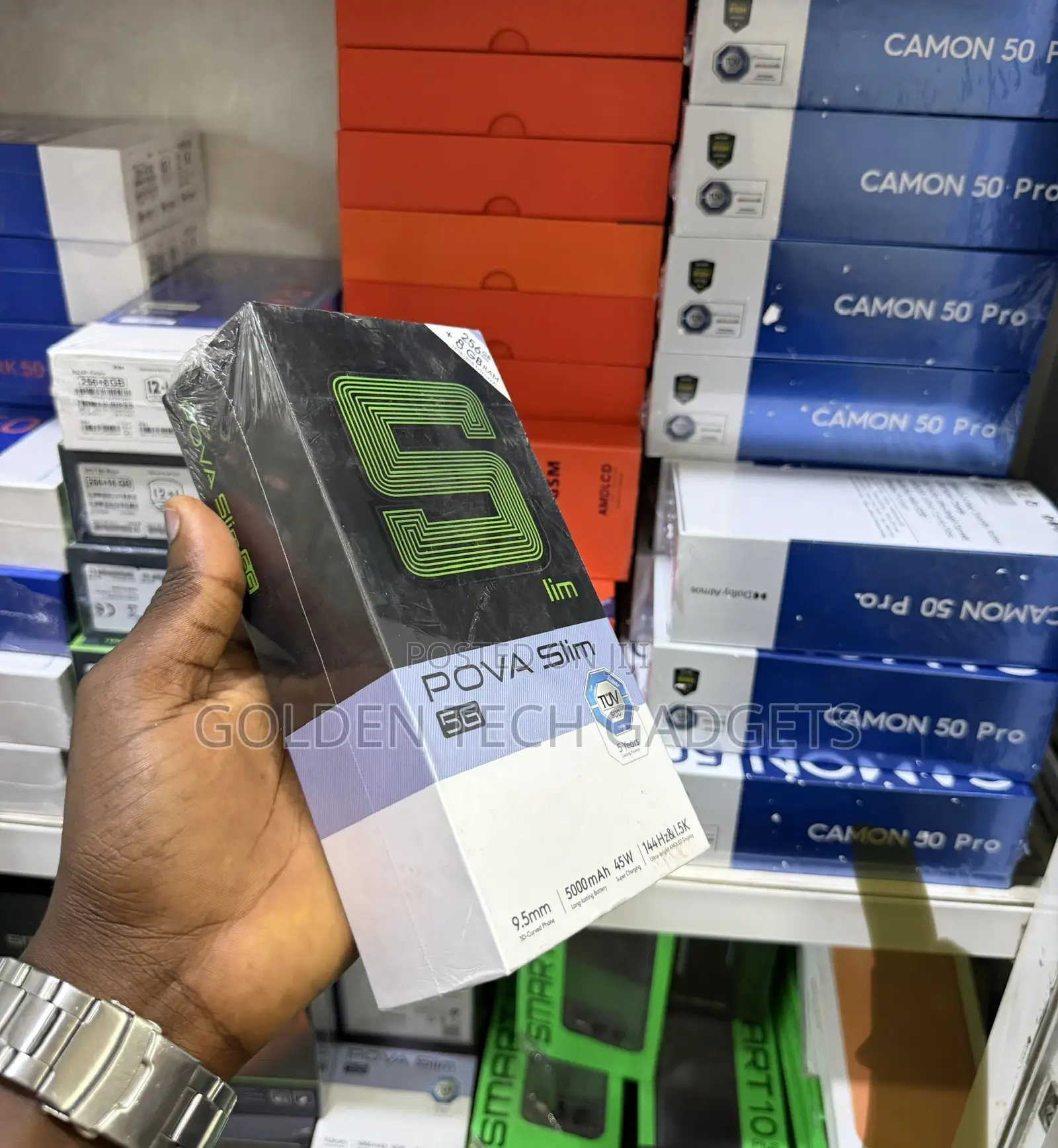 New Tecno Pova Slim 5G 256 GB
