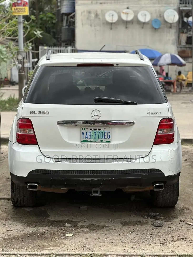 Mercedes-Benz M Class ML 350 4Matic 2008 White
