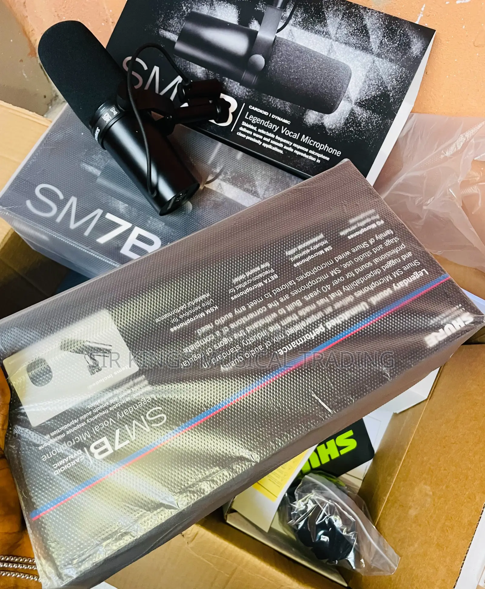 Shure Sm7b Legendary Dynamic Microphone
