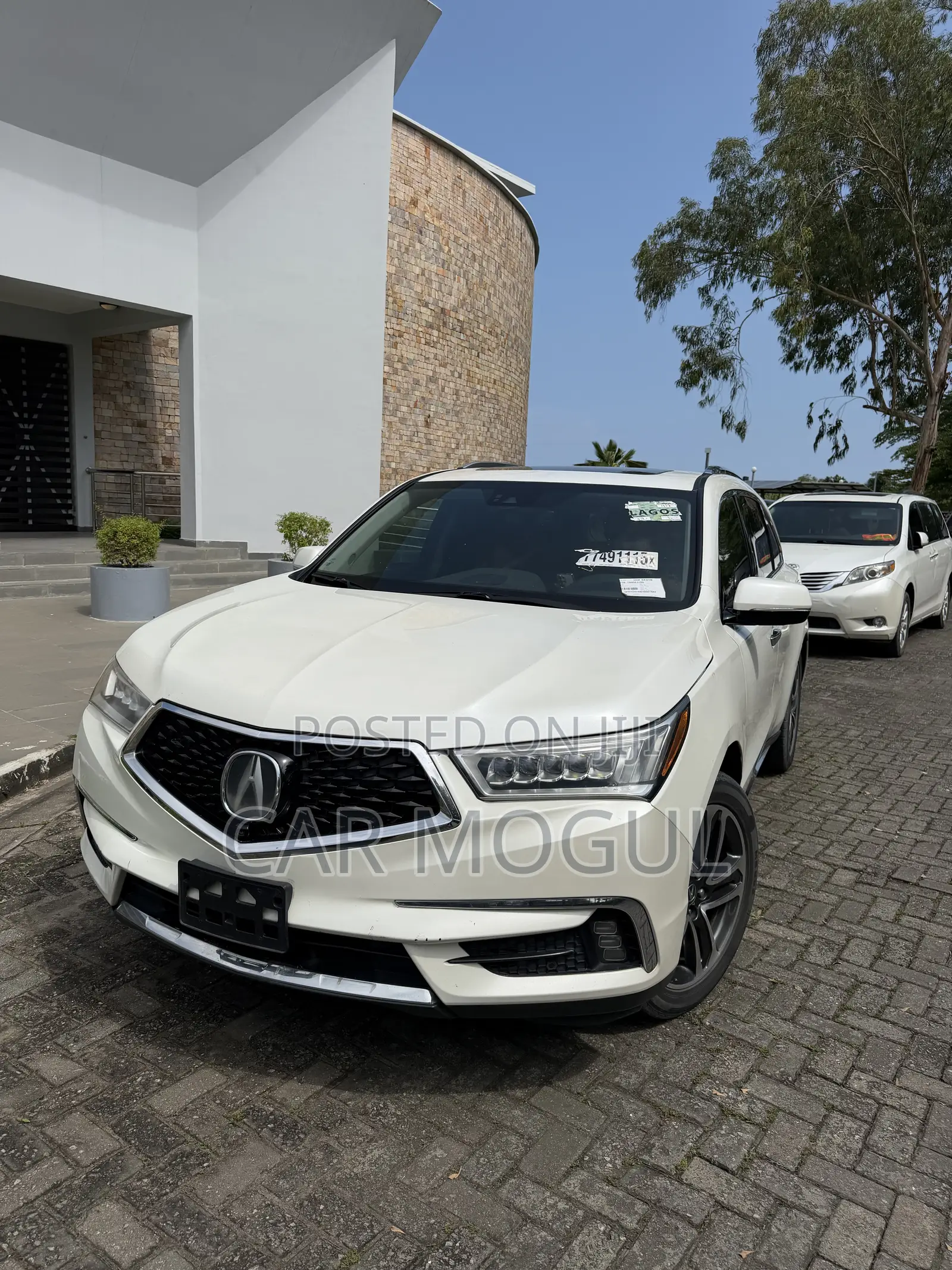 Acura MDX w/Advance Pkg FWD 2017 White