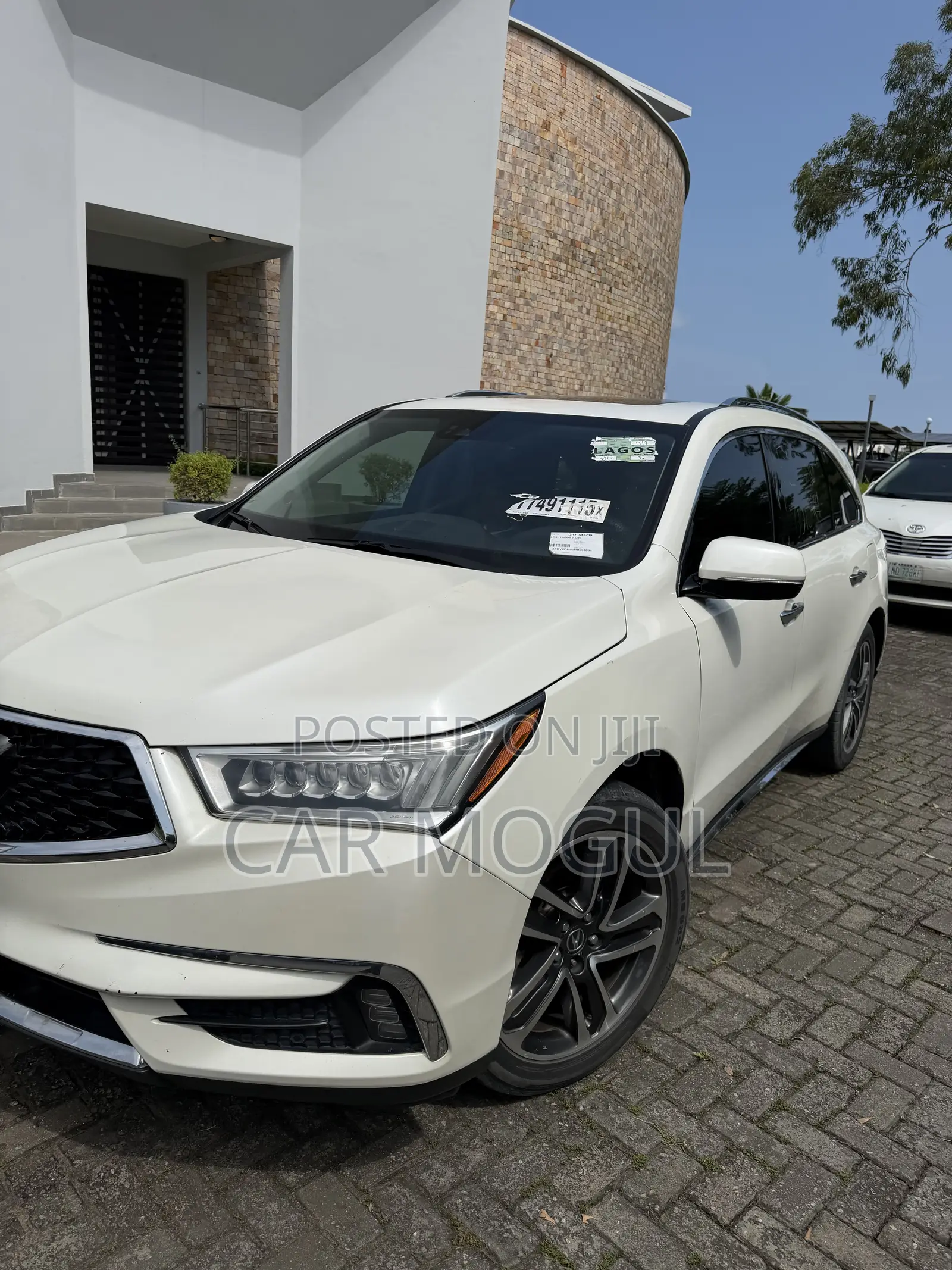 Acura MDX w/Advance Pkg FWD 2017 White
