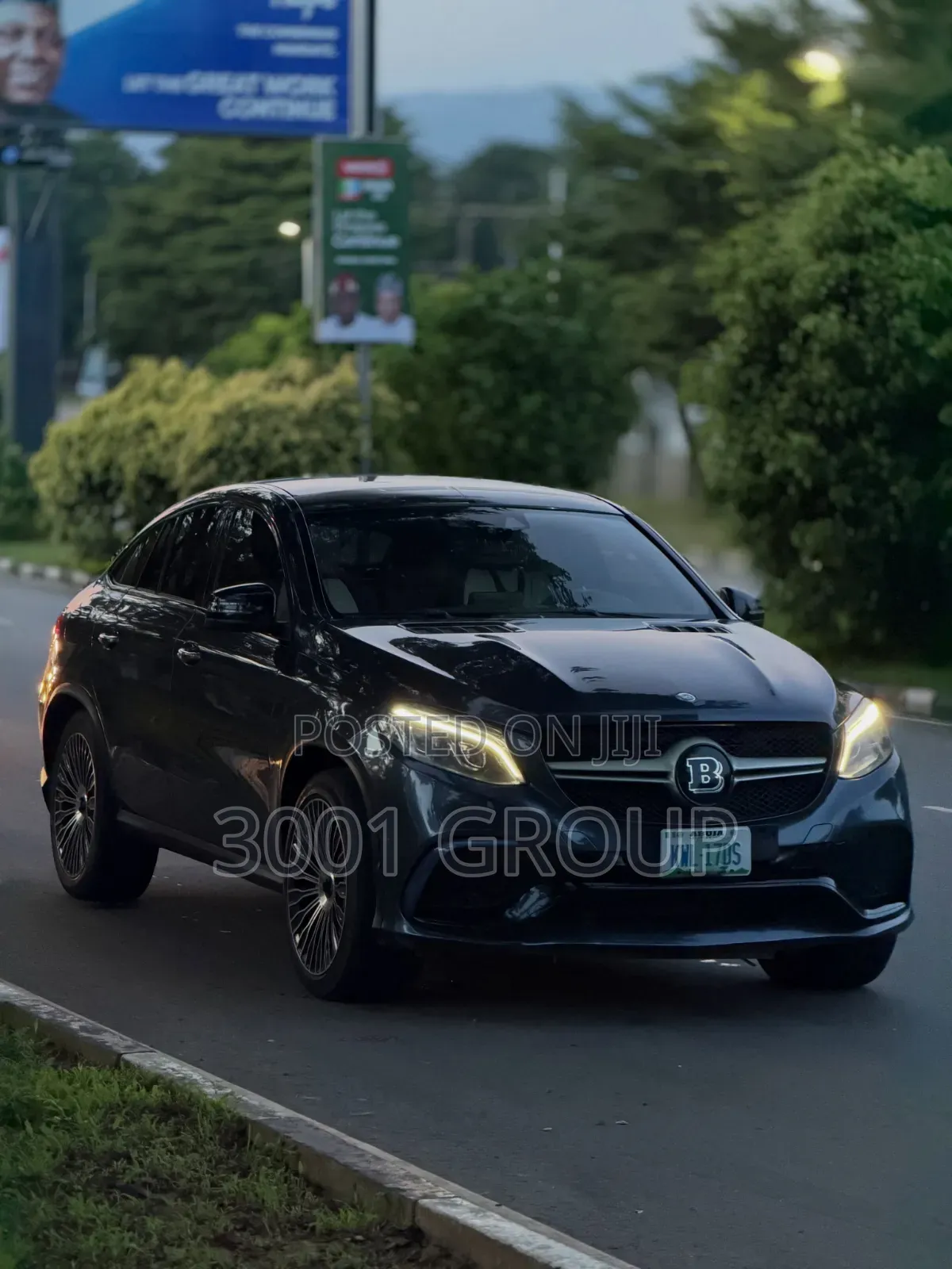 Mercedes-Benz GLE-Class 2017 Black