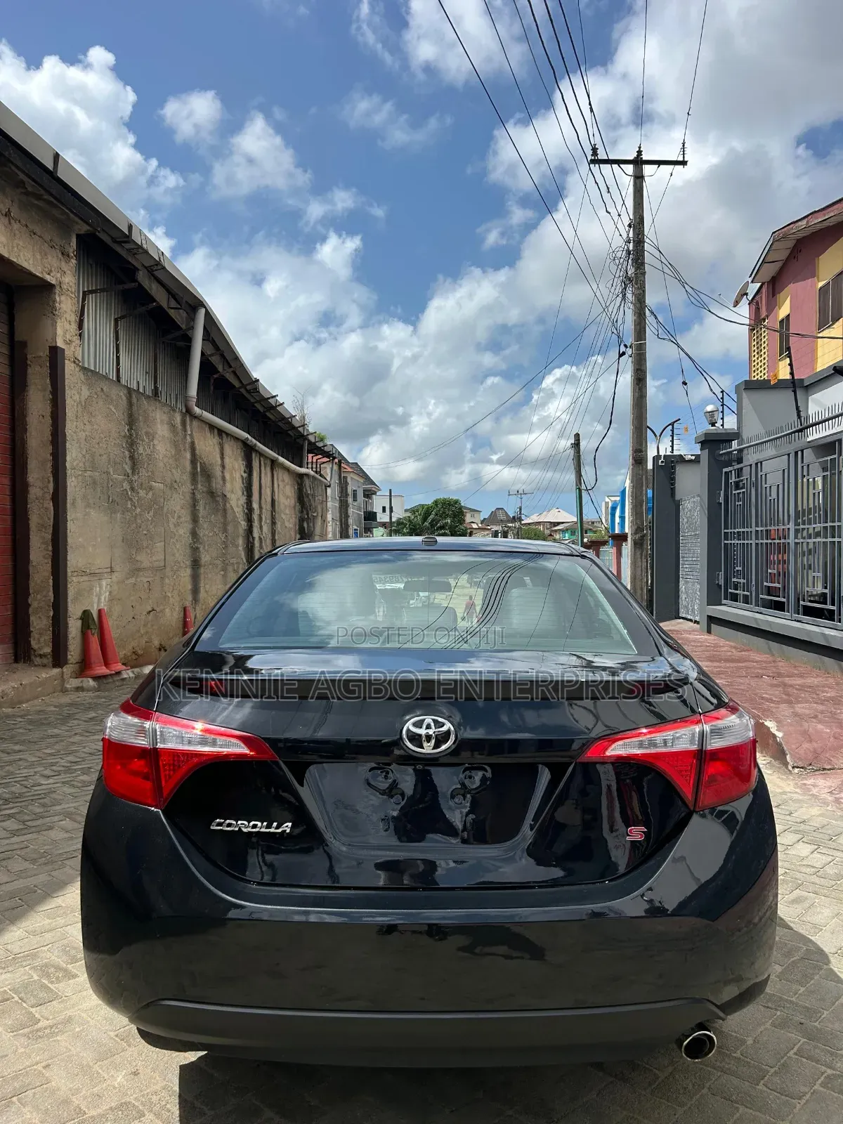 Toyota Corolla S Premium 4dr Sedan (1.8L 4cyl CVT) 2015 Black