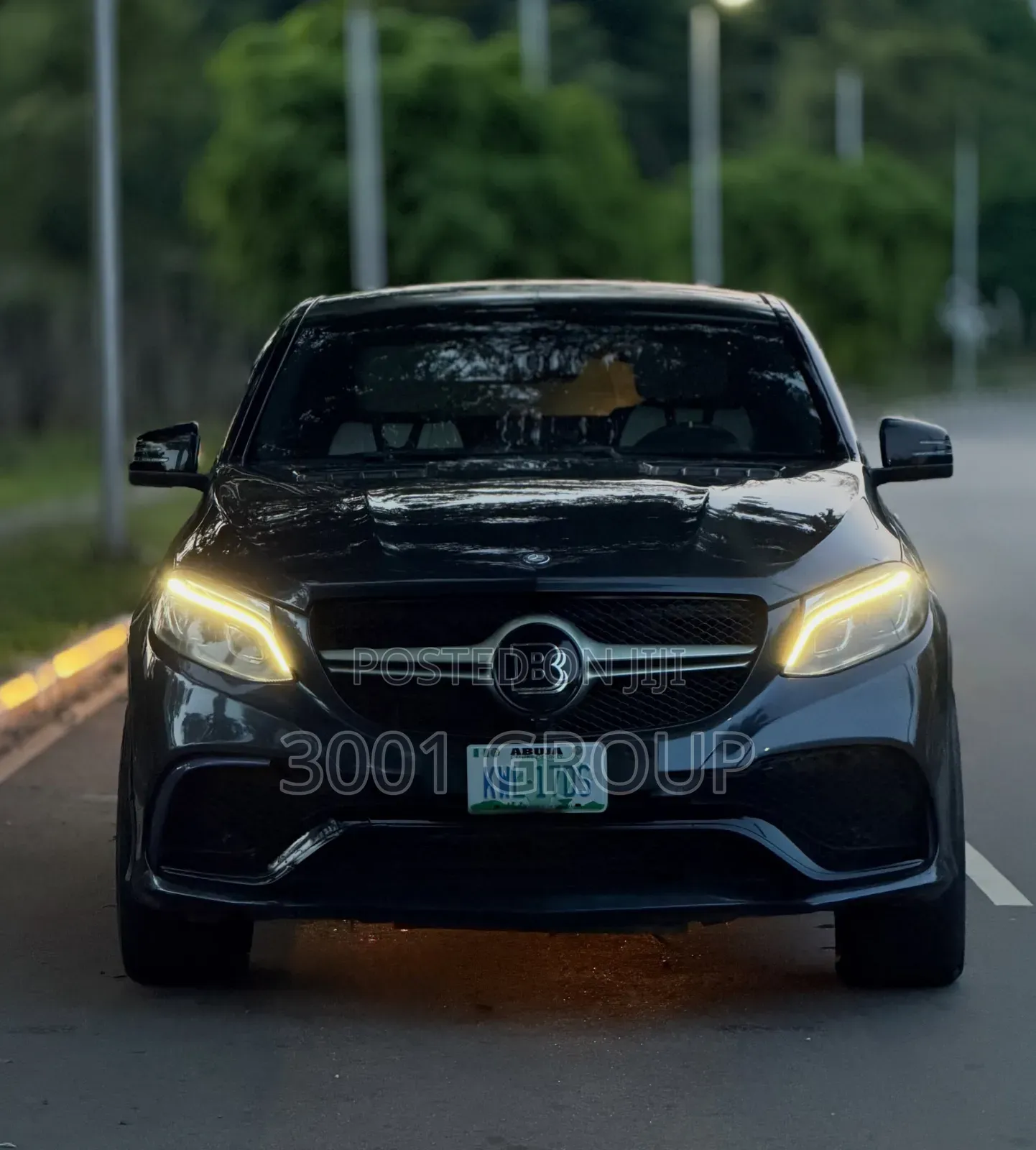 Mercedes-Benz GLE-Class 2017 Black
