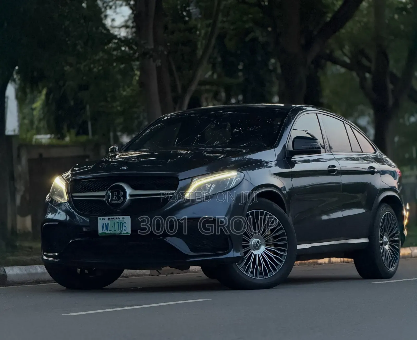 Mercedes-Benz GLE-Class 2017 Black