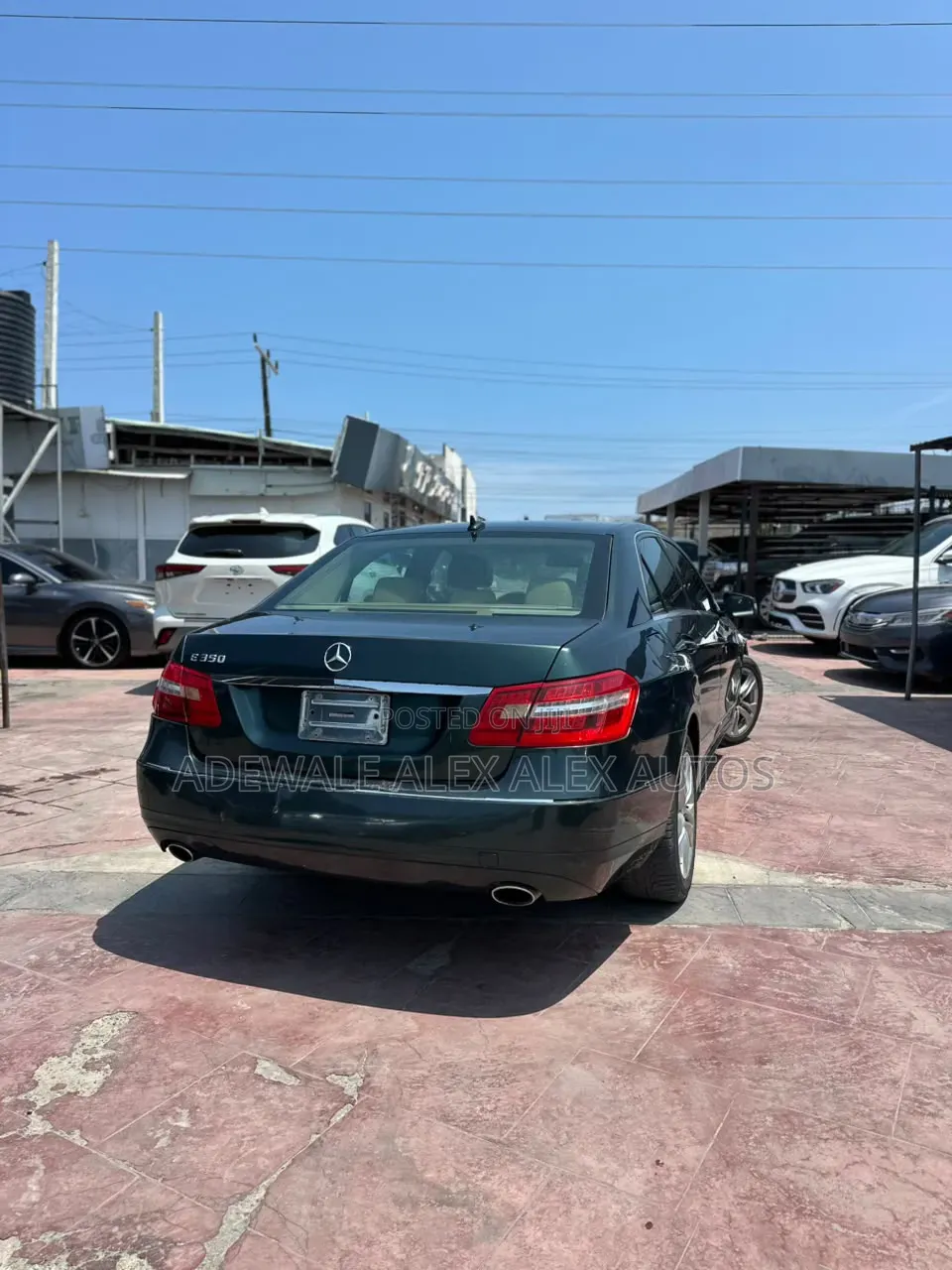 Mercedes-Benz E350 2011 Black