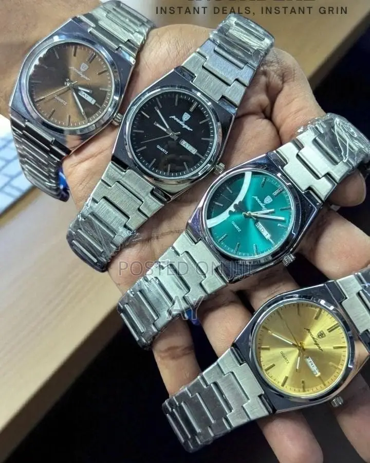 Premium Blue Dial Quartz Wristwatch
