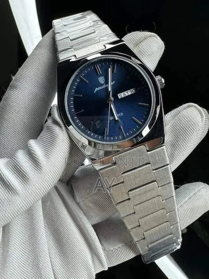 Premium Blue Dial Quartz Wristwatch