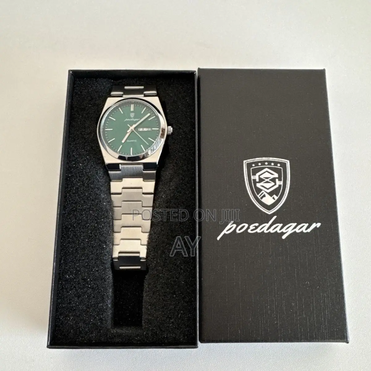 Premium Blue Dial Quartz Wristwatch