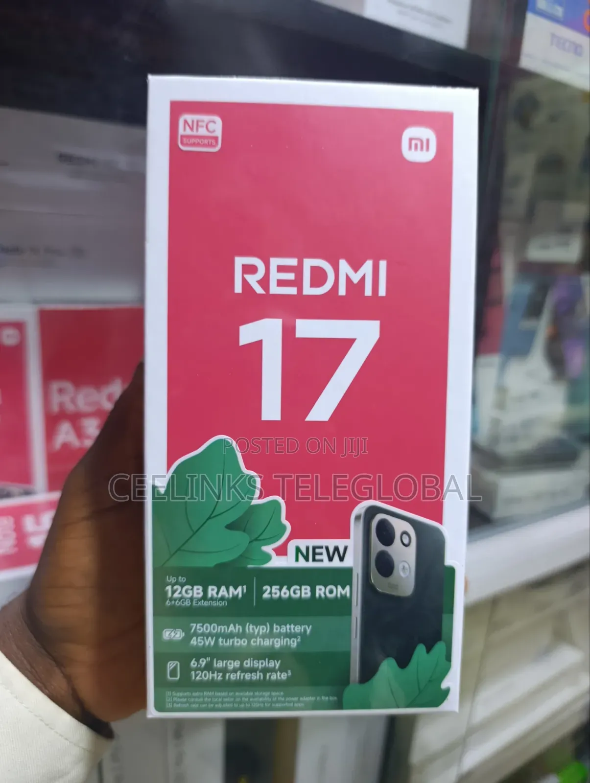 New Xiaomi Redmi 17 128 GB Black