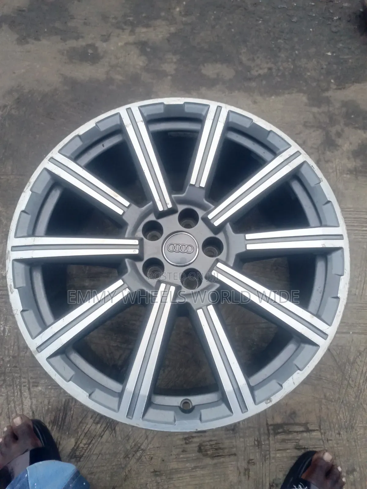 20inches for Audi Sq7 Etron Design in Style Grey and Stainless Color
