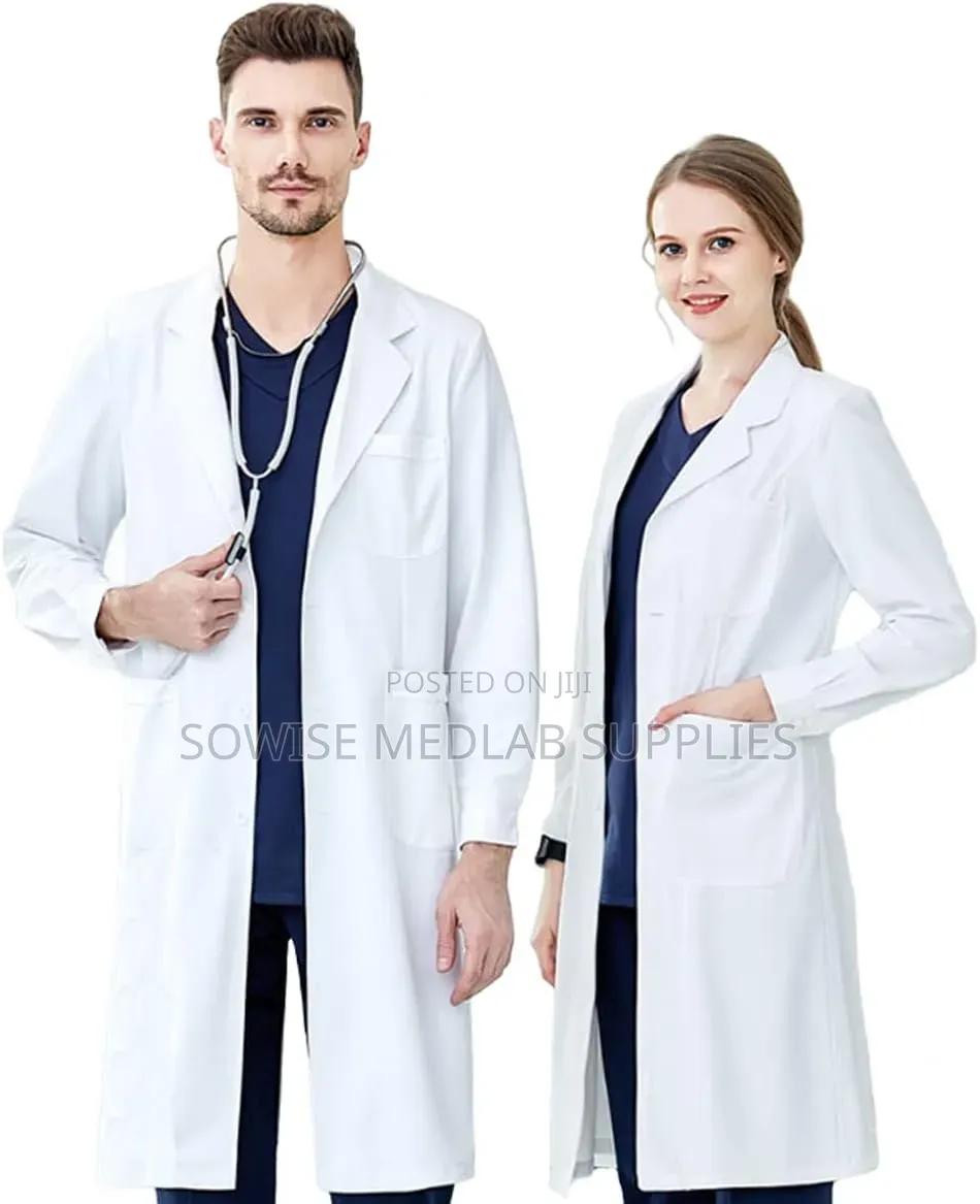 Laboratory Coat | White Lab Coat for Medical, Laboratory School Use