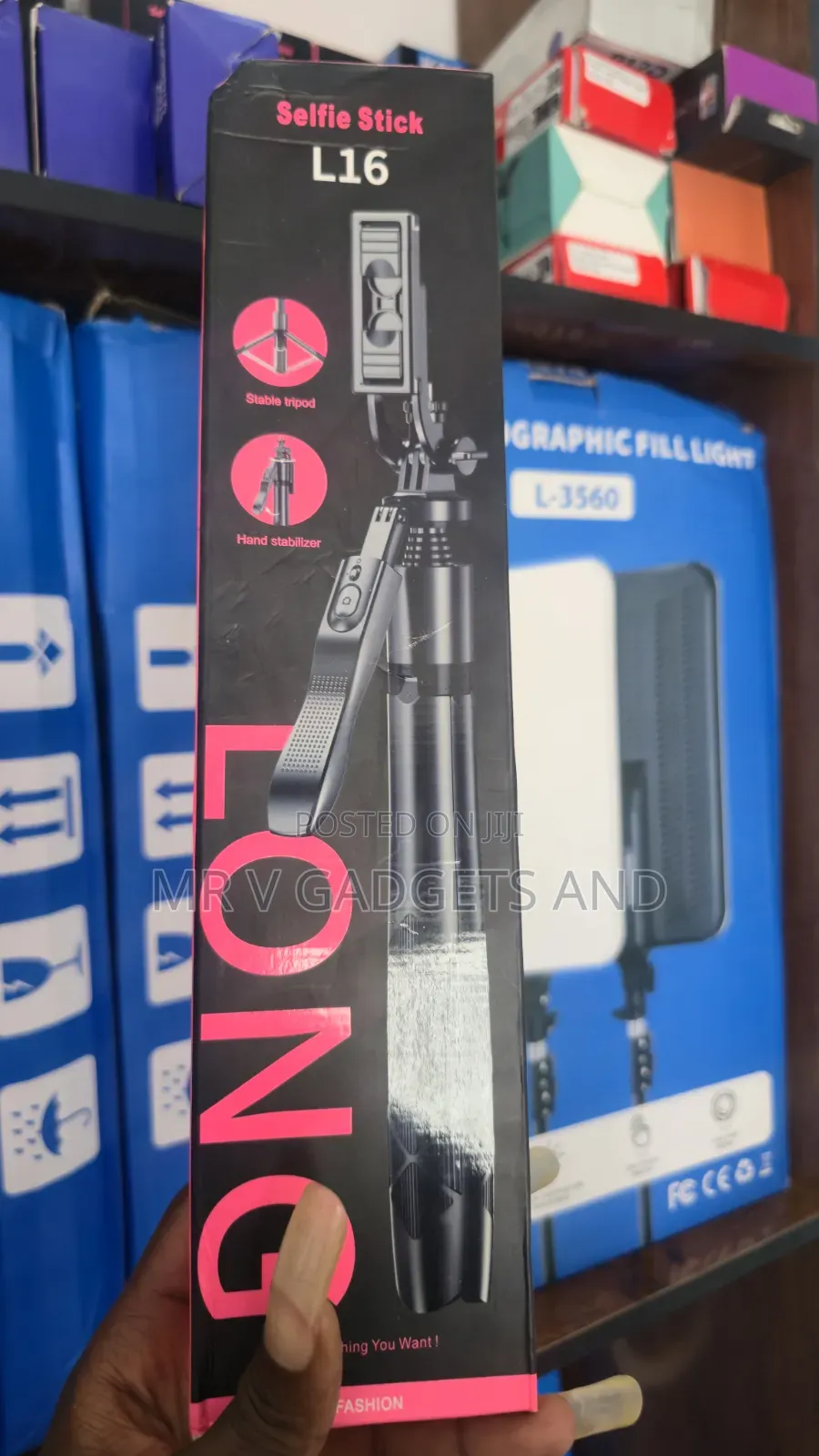 L16 Selfie Tripod Stick