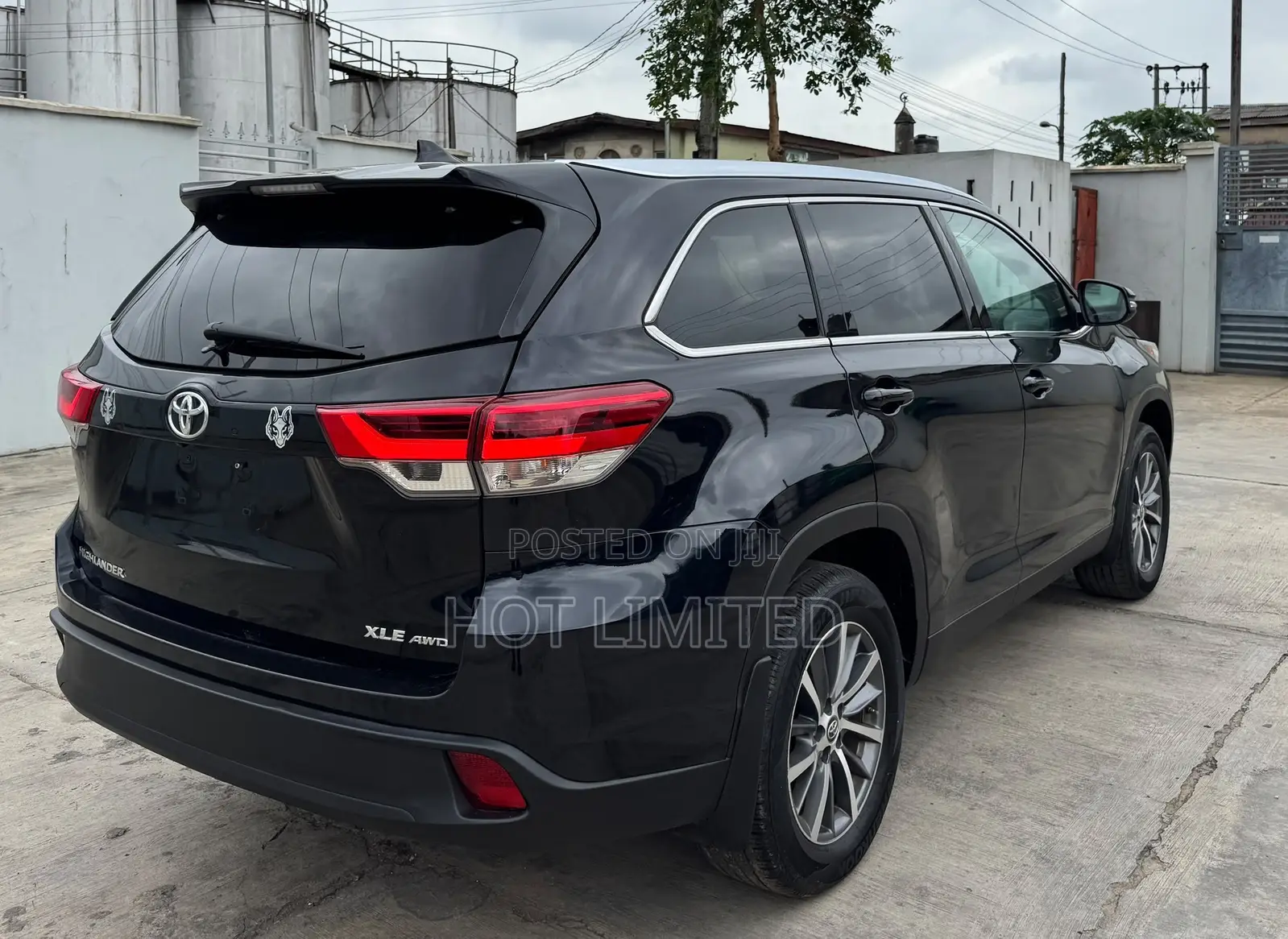 Toyota Highlander XLE 2019 Black
