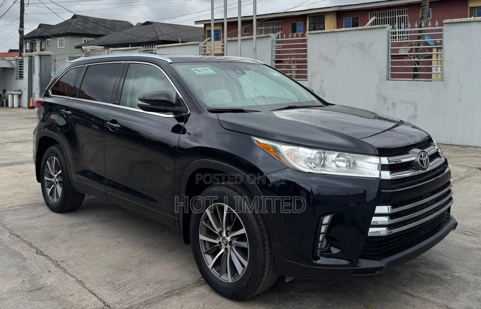 Toyota Highlander XLE 2019 Black