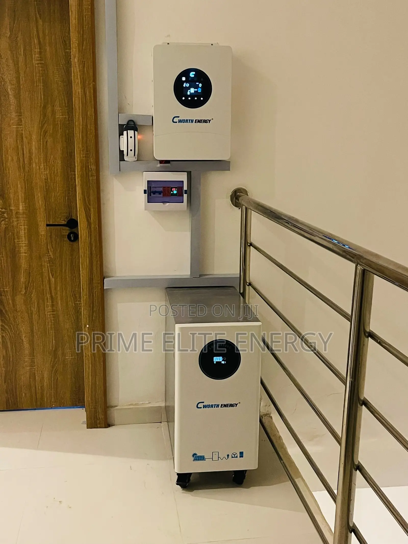 Cworth 6kva Inverter and 15kwh Lithium Battery Without Panel
