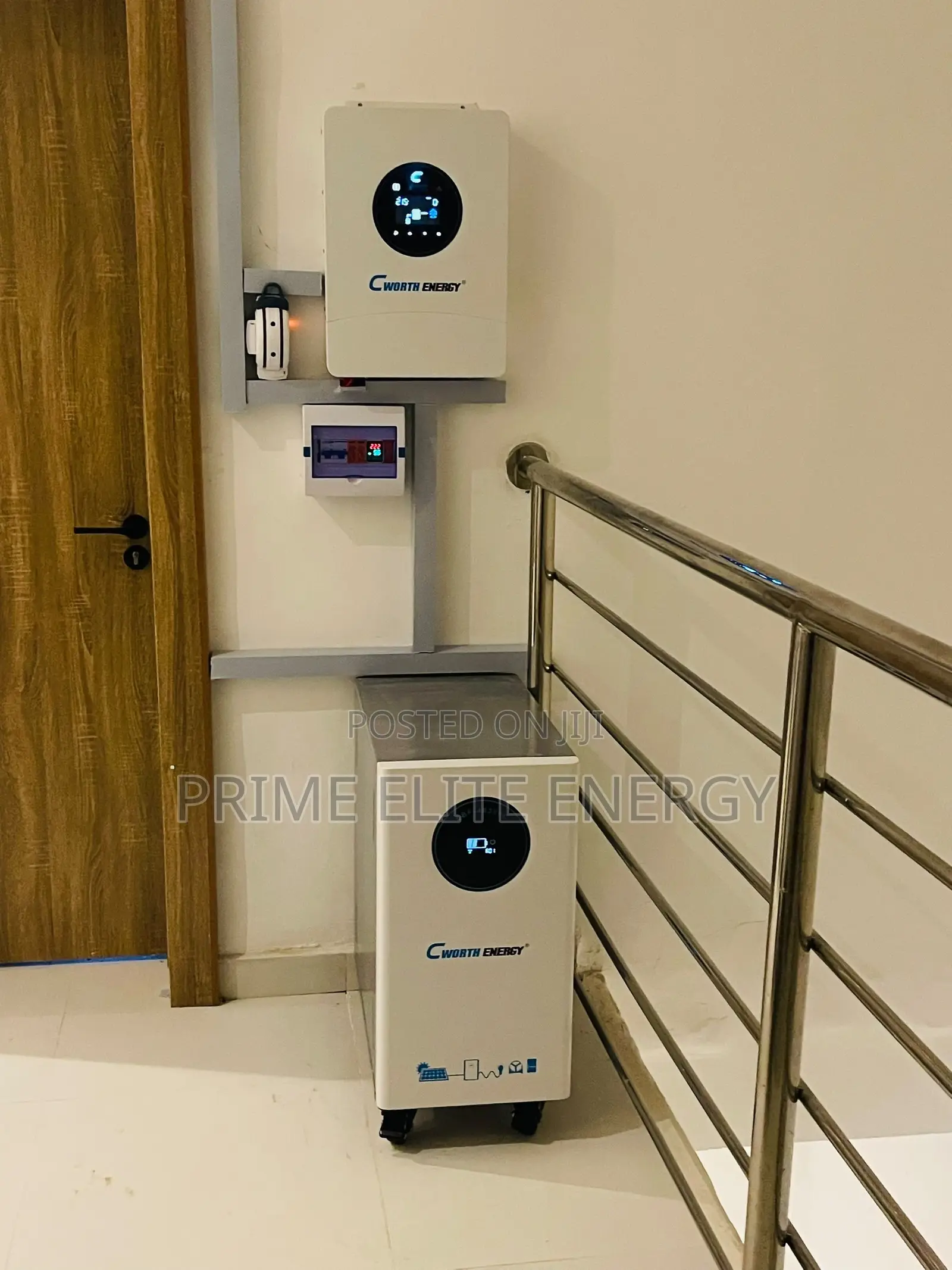Cworth 6kva Inverter and 15kwh Lithium Battery Without Panel