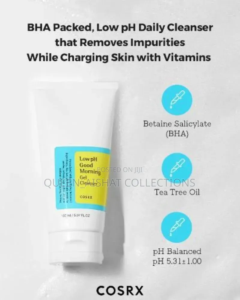 Cosrx Low pH Good Morning Gel Cleanser