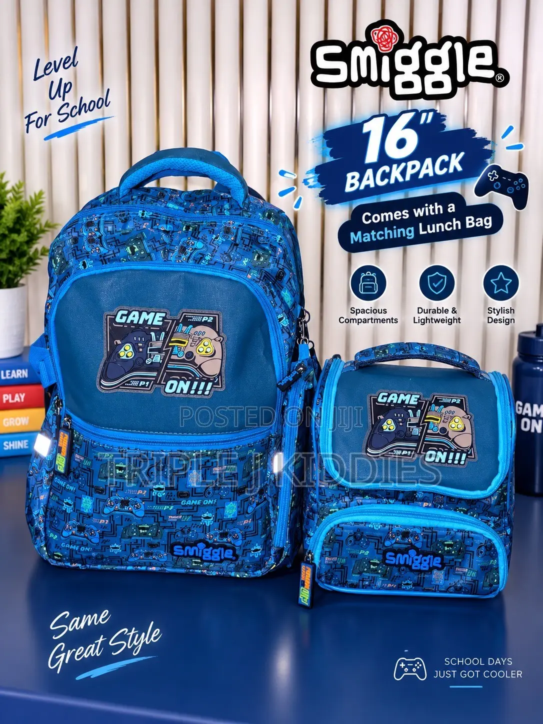 School Bags and Lunch Bag(smiggle)