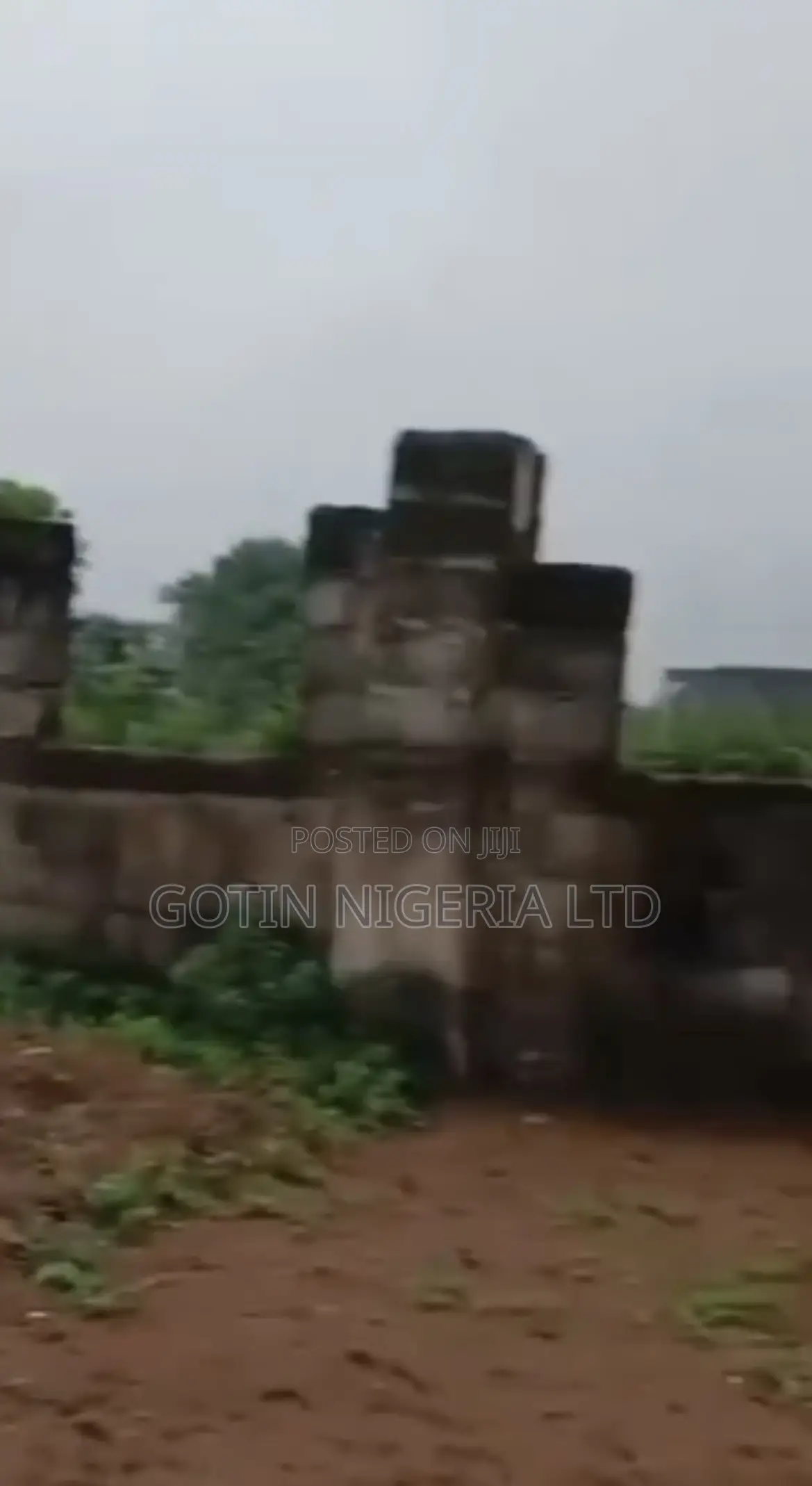 100ft × 200ft Commercial Land for Sale on Ogunmwenyin Tarred Road