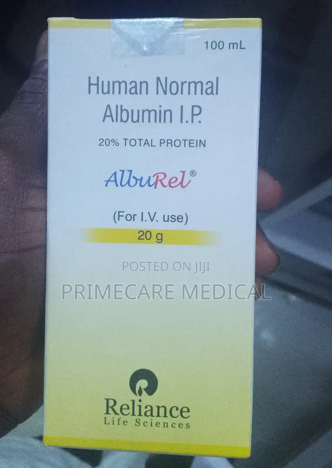 Human Normal Albumin 20g