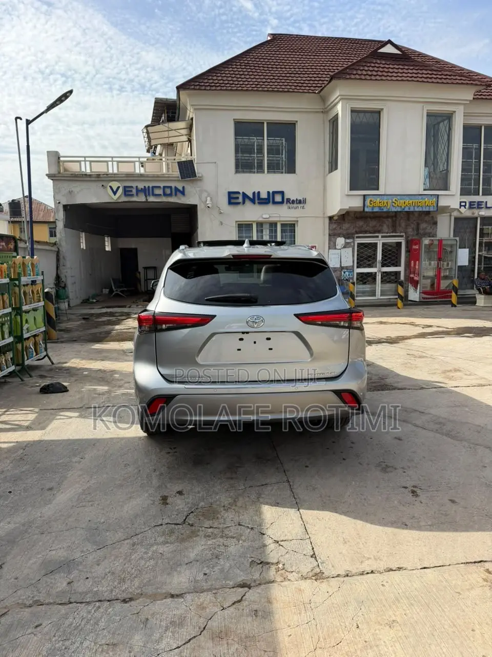 Toyota Highlander Platinum AWD 2024 Silver