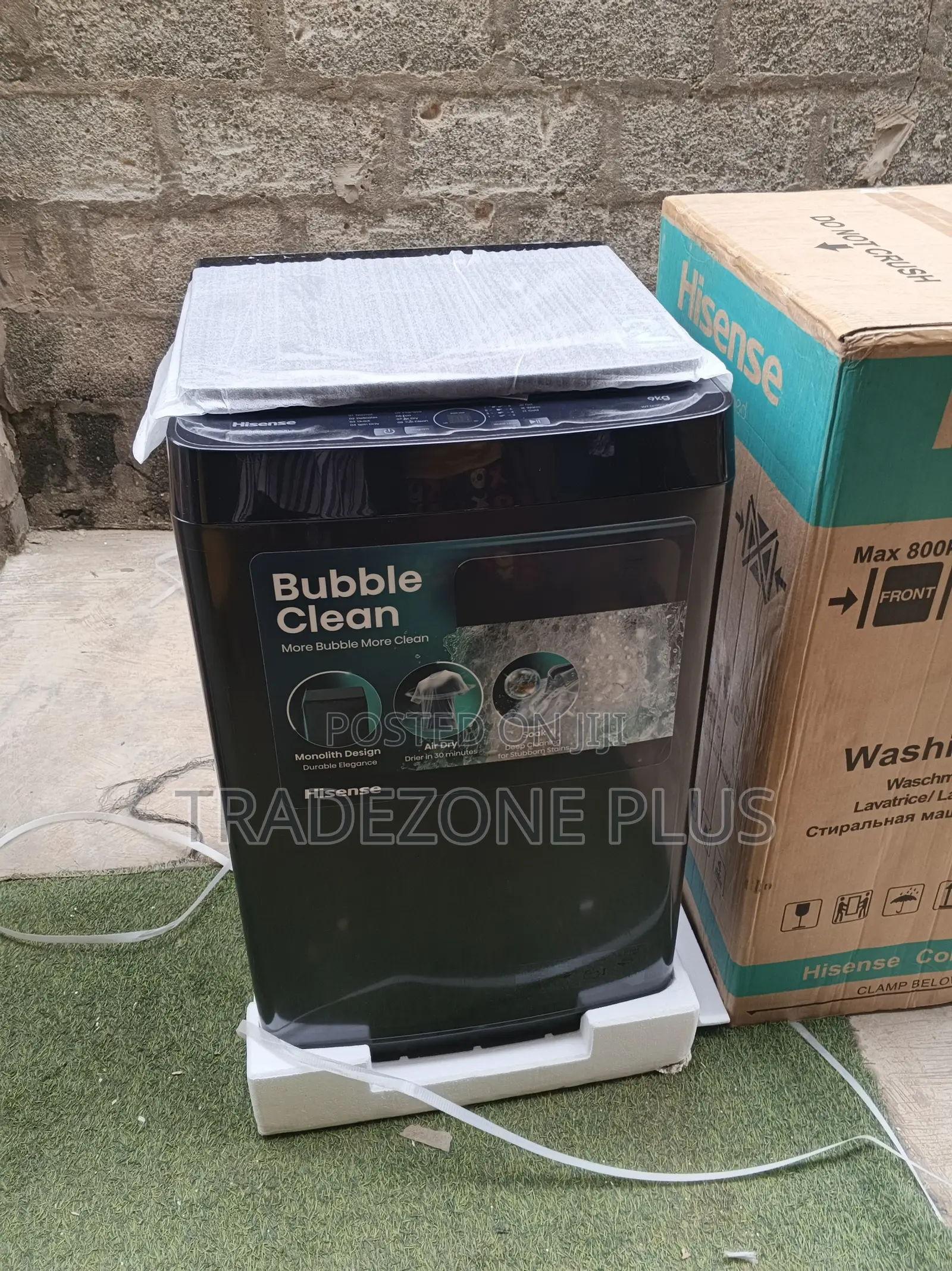 Hisense 9KG Automatic Top Load Washing Machine WT3K9022UB