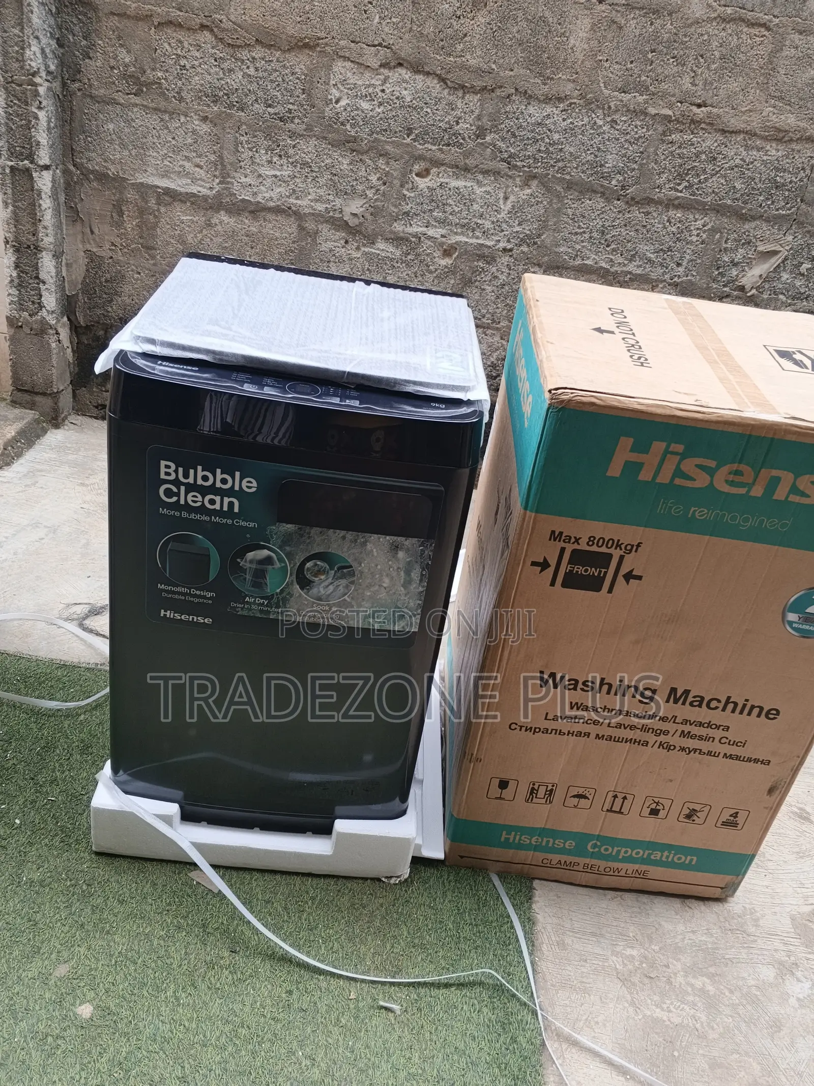 9KG Hisense Fully Automatic Washing Machine WT3K9022UB
