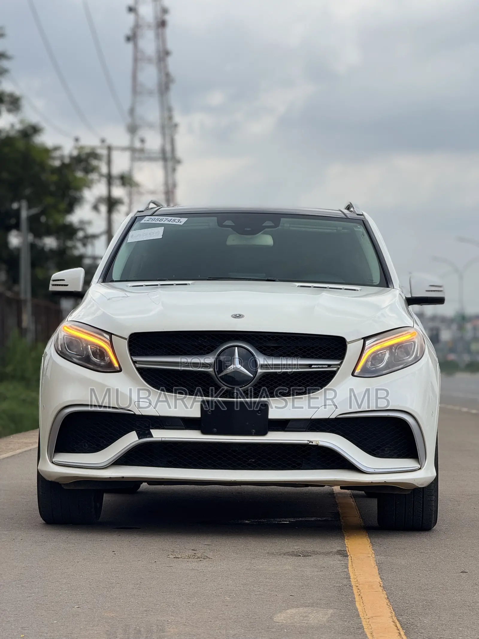 Mercedes-Benz GLE-Class AMG GLE 63 4MATIC 2017 White