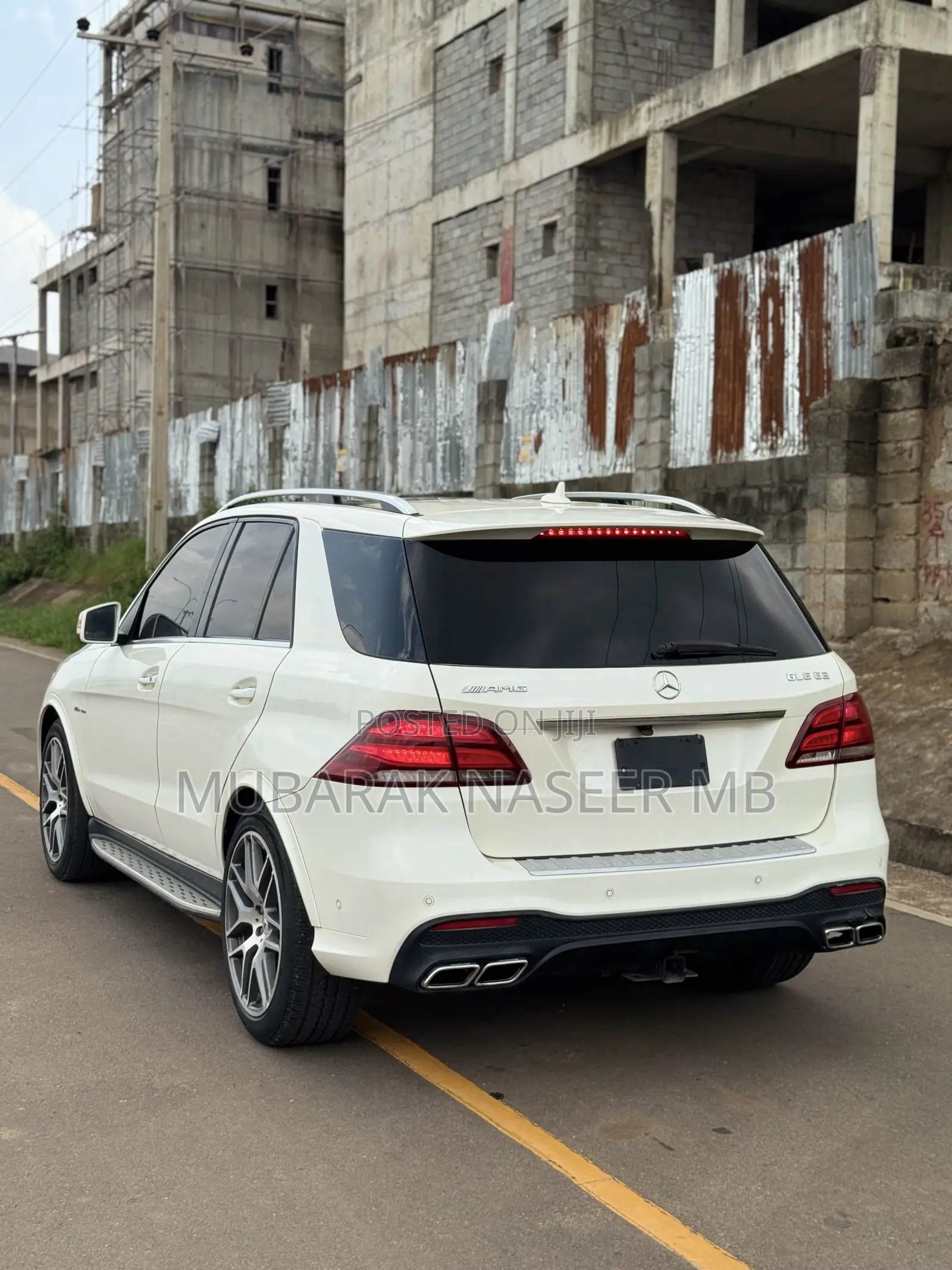 Mercedes-Benz GLE-Class AMG GLE 63 4MATIC 2017 White
